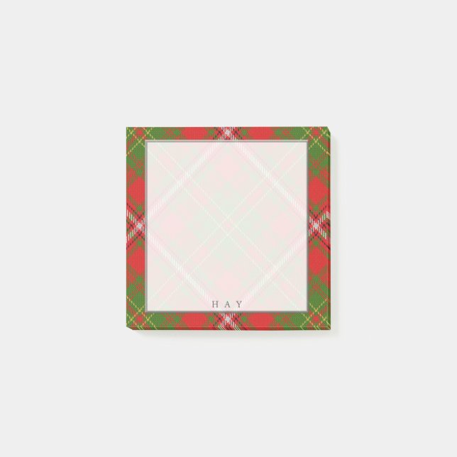Post-it® Clan écossais de Regal Hay Tartan (Devant)