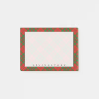 Clan écossais Regal Livingstone Tartan