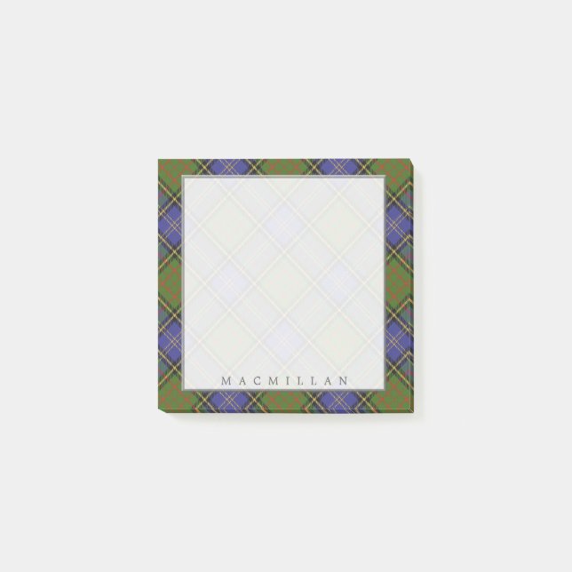 Post-it® Clan écossais Regal MacMillan Tartan (Devant)