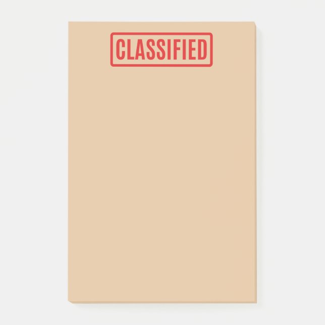 Post-it® Classifié (Devant)
