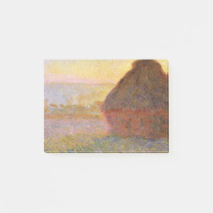 Post-it® Claude Monet Impressionniste Peinture Graystaks I