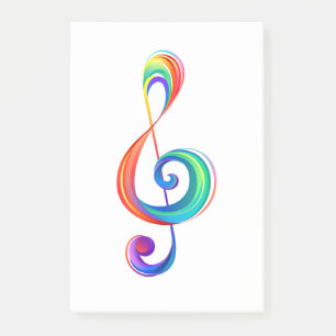Post-it® Clé arc-en-ciel