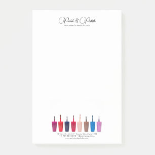 Post-it® Clou Polonais Couleur Ensemble Salon à ongles