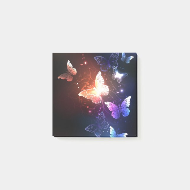 Post-it® Clowing Night Butterflies (Devant)