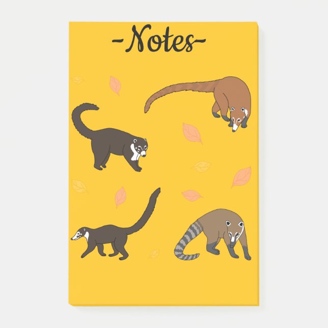 Post-it® Coatis (Devant)
