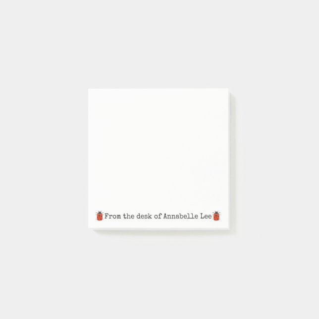 Post-it® Coccinelles (Devant)