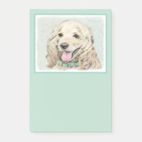 Cocker Spaniel Buff Peinture - Art Chien original