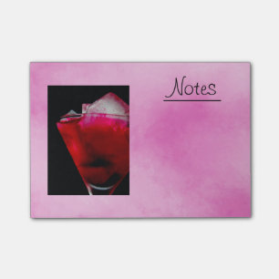 Post-it® Cocktail Refreshing Red and Pink