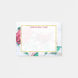 Post-it® Coco chaud   SUCRE DE CANNE   Noël de Scarf & Mitt