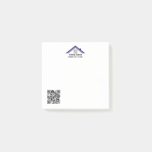 Post-it® Code QR du logo personnalisé
