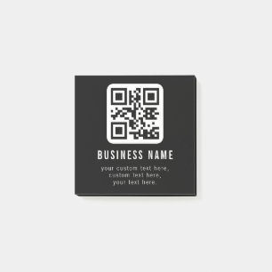 Post-it® Code QR personnalisable & Conception de texte modi