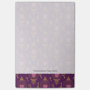 Post-it® Coeur-clé-motif