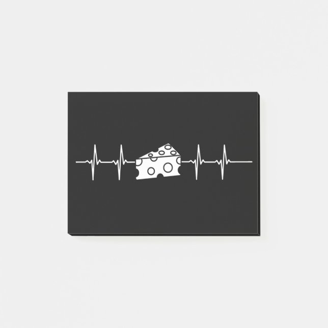 Post-it® Coeur de fromage (Devant)