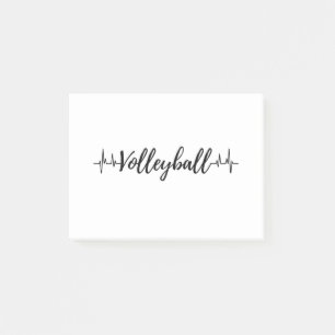 Post-it® Coeur de volley-ball