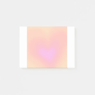 Post-it® Coeur mignon dégradé Post-It Notes