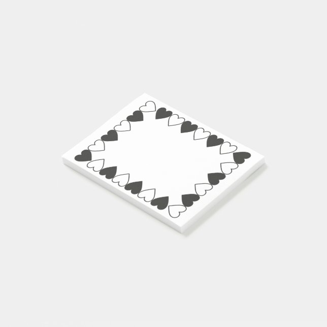 Post-it® Coeurs (Incliné)