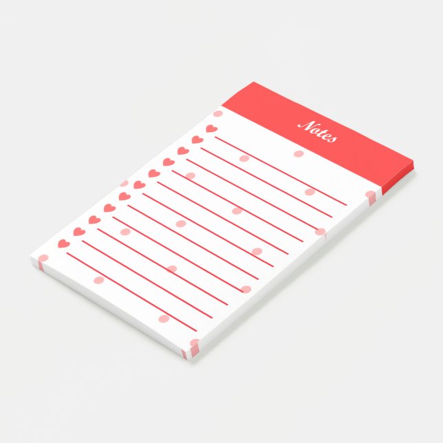Post-it® Coeurs (Incliné)