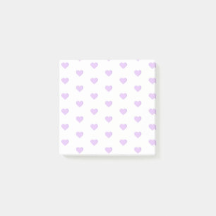 Post-it® Coeurs d'Emoji pourpres