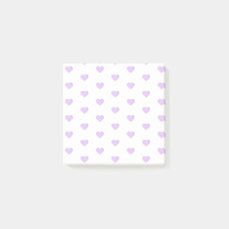 Post-it® Coeurs d'Emoji pourpres