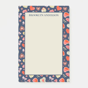 Post-it® Coeurs romantiques