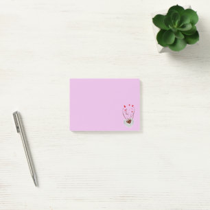 Post-it® Coffee Cup, Arabica Coffee, Black Coffee, Hearts