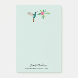 Post-it® Colibri à gros bec personnalisé