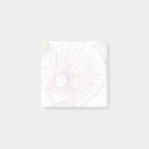 Post-it® Collection de coquillages de mer littorale Post-no