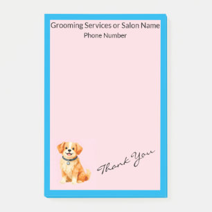 Post-it® Collection personnalisée pour chien de toilettage