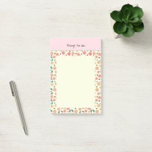 Post-it® Collection Poires Dorées Rose