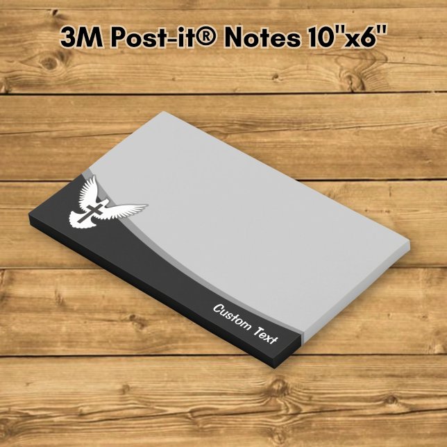 Post-it® Colombe avec croix (Créateur téléchargé)