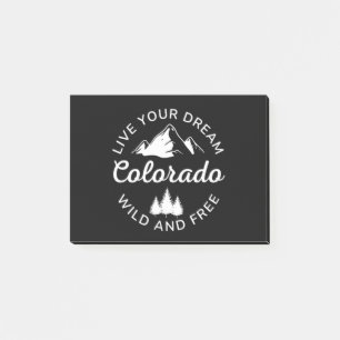 Post-it® Colorado Montagnes Vintage
