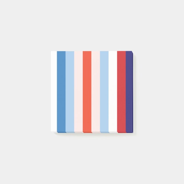Post-it® Combinaison de 8 couleurs (Devant)