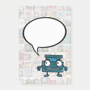 Post-it® Comic Book Speech Bubble My Message Post-it Notes