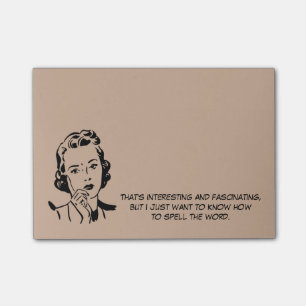 Post-it® Comment orthographier la citation de reportage de