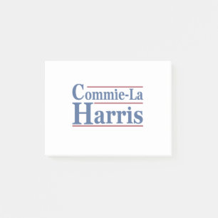 Post-it® Commie-La Harris 2024 Funny Anti Kamala Harris