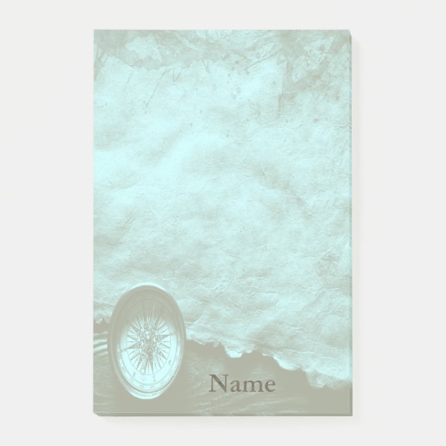 Post-it® Compas vintage classique personnalisé (Devant)