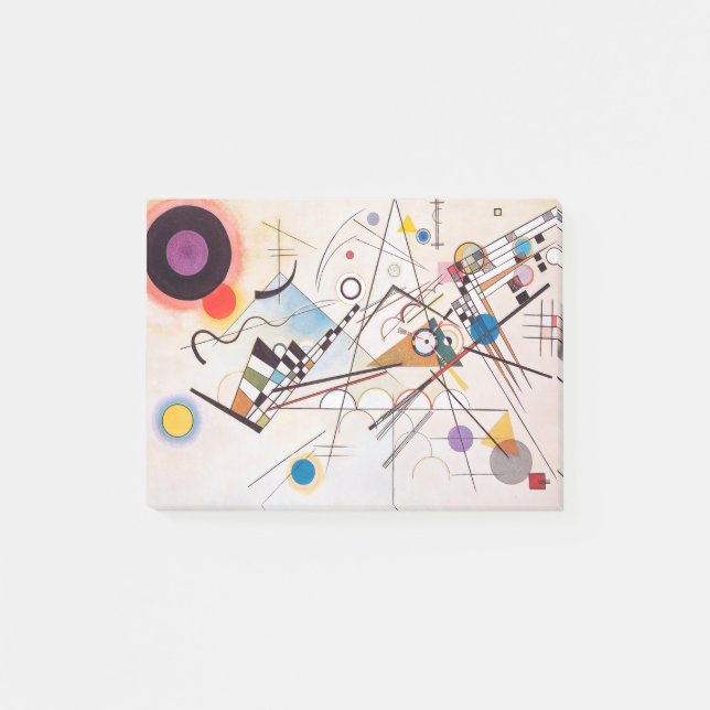 Post-it® Composition originale VIII par Wassily Kandinsky (Devant)