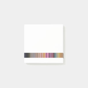 Post-it® Conception de bande de flou de mouvement couleur b