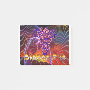 Post-it® Conception de feu de dragon à couper le souffle
