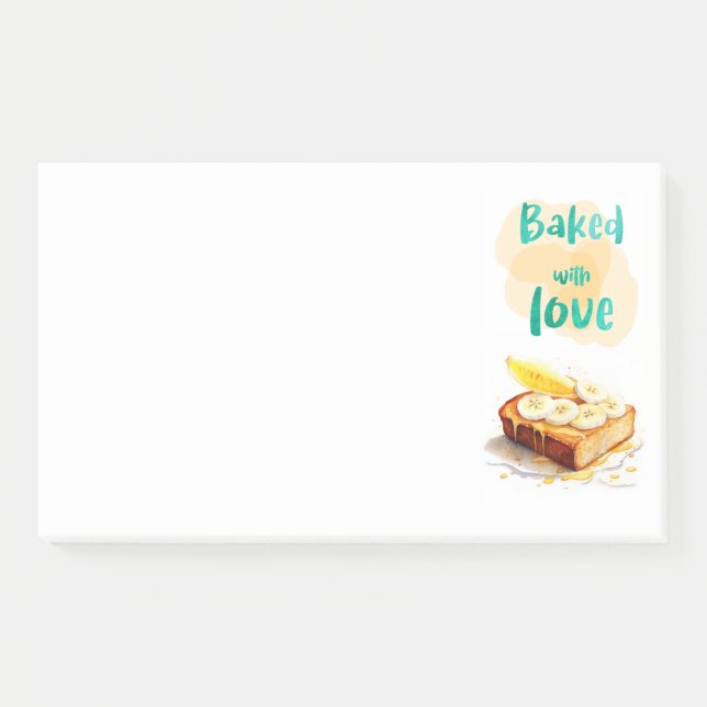 Post-it® Conception de gâteau sucré  (Devant)