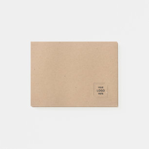 Post-it® Conception de note commerciale personnalisée Kraft
