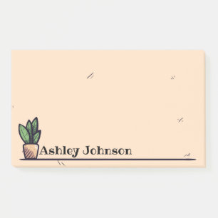 Post-it® Conception de Plante personnalisée simple