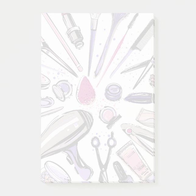 Post-it® Conception du cercle de maquillage (Devant)