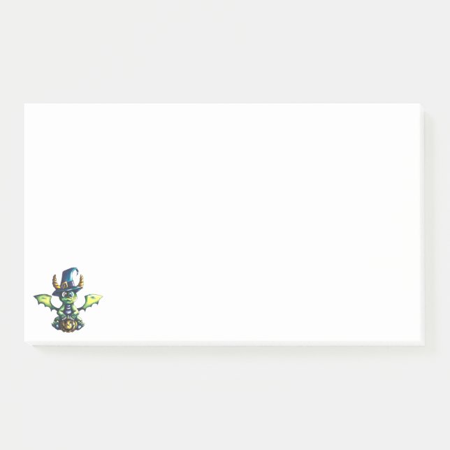 Post-it® Conception magique du dragon d'Halloween (Devant)