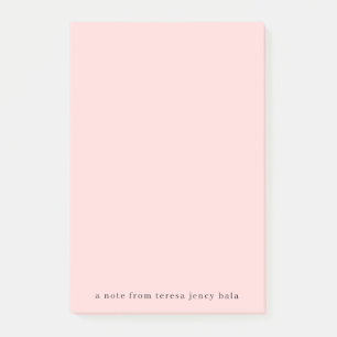 Post-it® Conception minimale de machine à écrire vintage cr