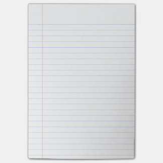 Post-it® Conception papier carnet sur les notes post-it