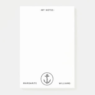 Post-it® Conception personnalisée de B&W Marine Ancre