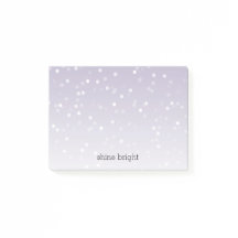 Confetti de Bokeh blanc violet de lavande