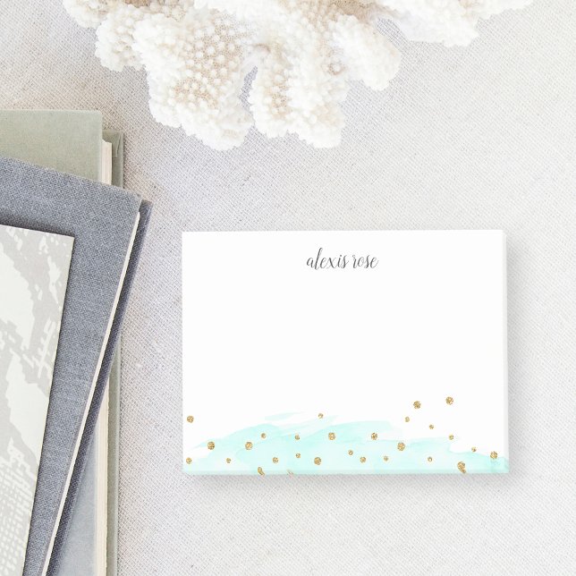 Post-it® Confetti Pop | Mention | Chic personnalisé (Créateur téléchargé)