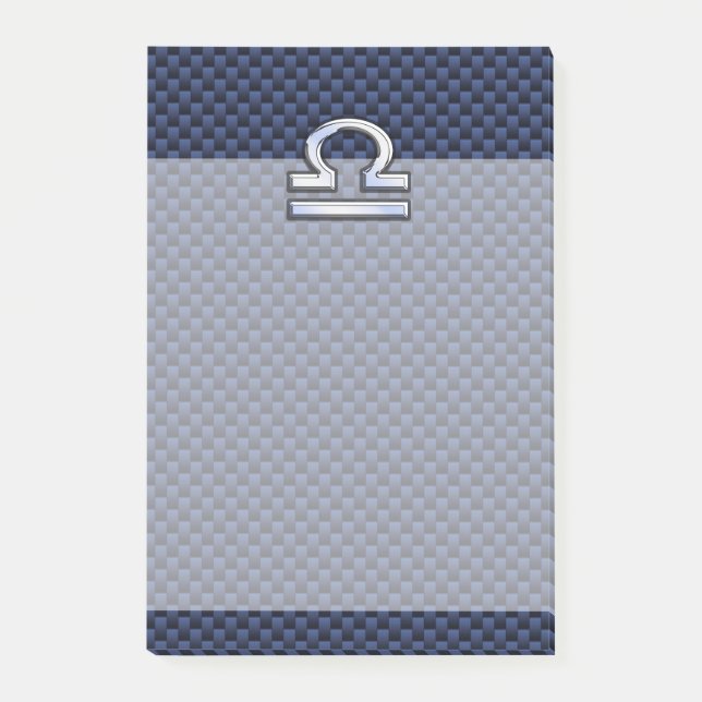 Post-it® Connexion Bibliothèque moderne à la Navy Blue Carb (Devant)